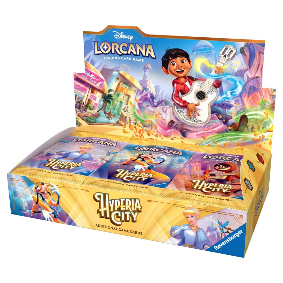 Disney Lorcana: Set 14: Hyperia City Booster Display