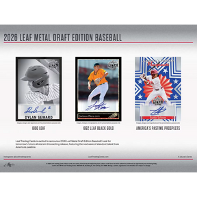 2026 Leaf Metal Draft Baseball Jumbo Box