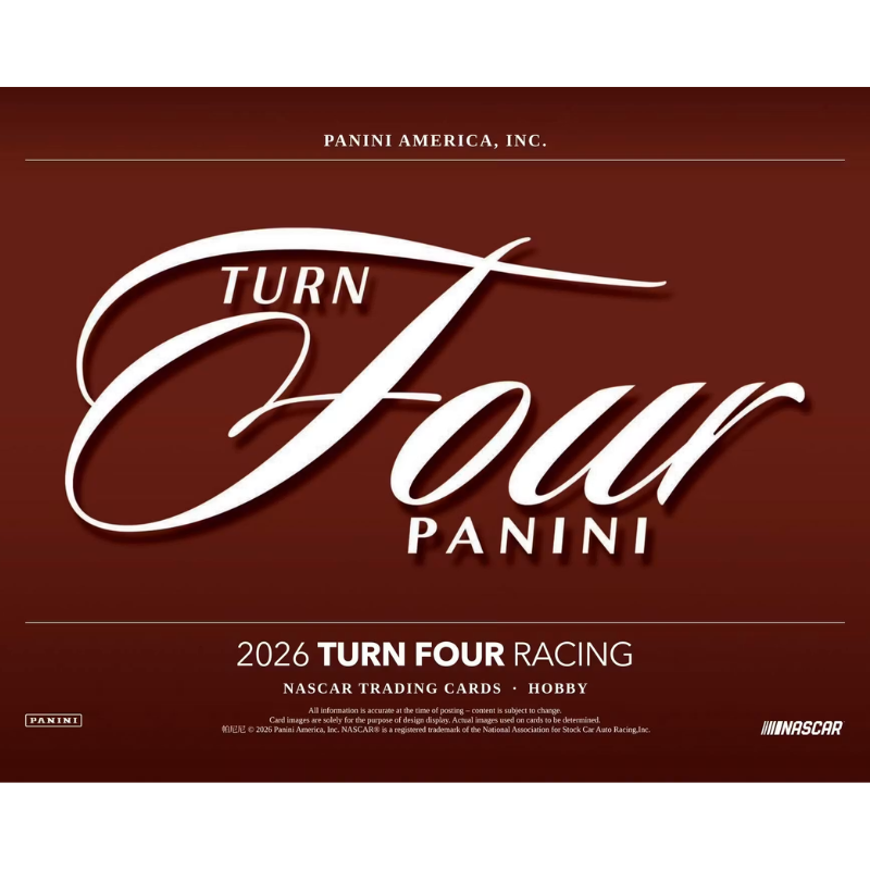 2026 Panini Turn Four Racing Hobby Box