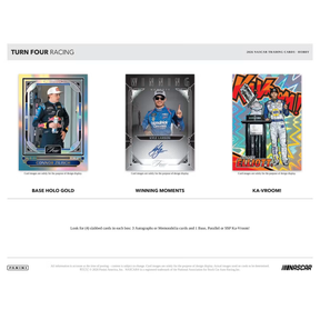 2026 Panini Turn Four Racing Hobby Box