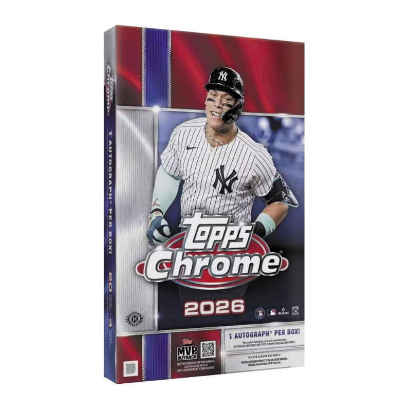 2026 Topps Chrome Baseball Hobby Box