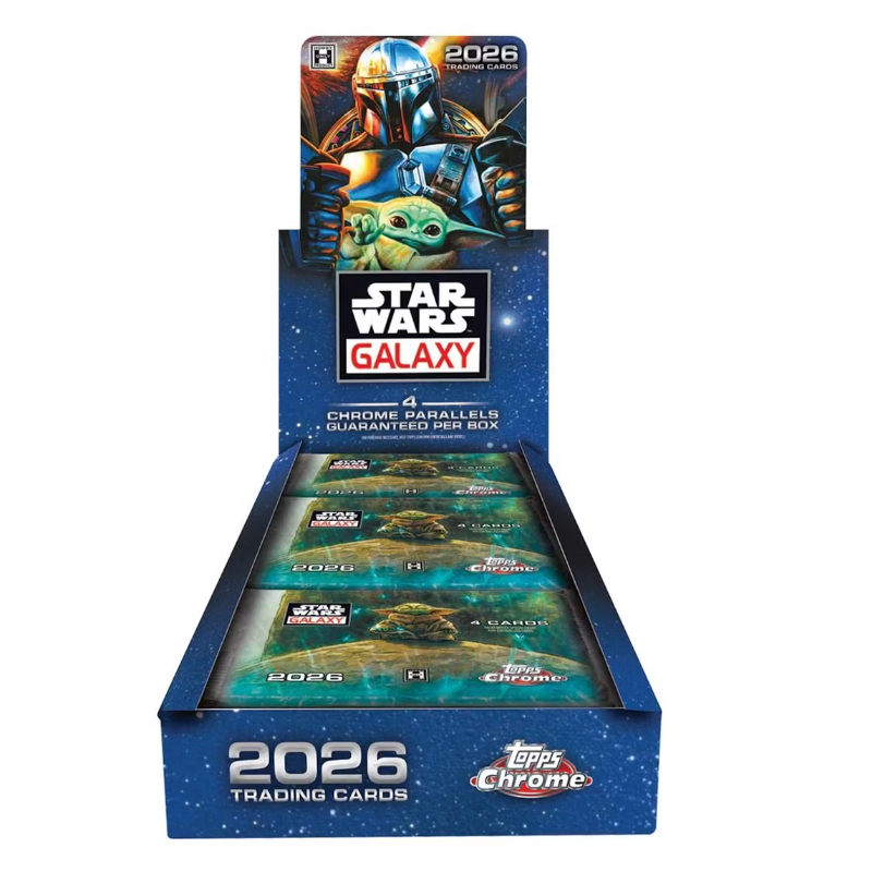 2026 Topps Star Wars Chrome Galaxy Hobby Box